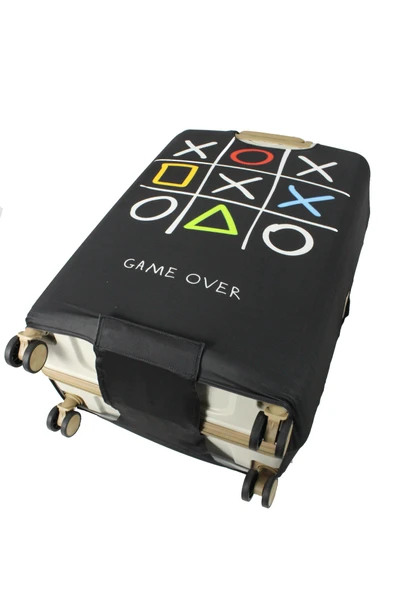 (My#154 GAME OVER) VALİZ İÇİN KILIF - Resim 4