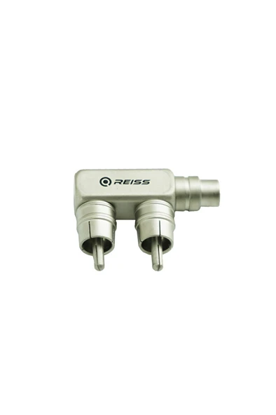 Reiss Audio RS-GL1F2M 2 Erkek 1 Dişi RCA Çoklayıcı - Resim 2