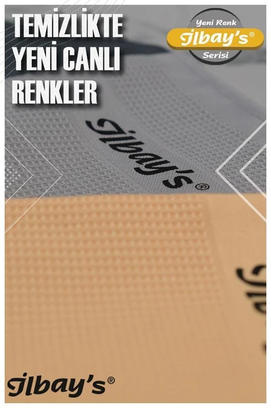 İlbay's Mikrofiber Temizlik Bezi 42x68 cm 3'lü Yeni - Resim 3