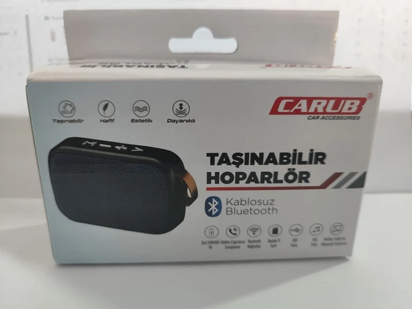CARUB TAŞINABİLİR BT HOPARLÖR ürün görseli 1