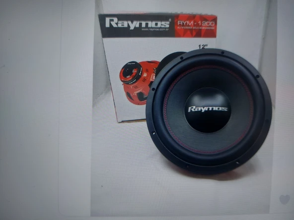 RAYMOS RYM-1200 30CM 1200W SUBWOOFER ürün görseli 1