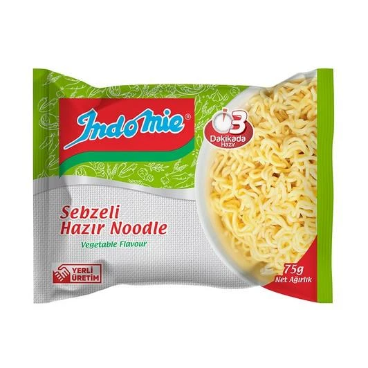INDOMİE 75 GR HAZIR MAKARNA SEBZE ÇEŞNİLİ ürün görseli 1