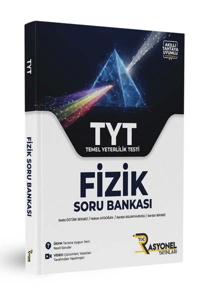 Tyt Fizik Soru Bankası (YAZARLARINDAN VİDEO ÇÖZÜMLÜ) ürün görseli 1