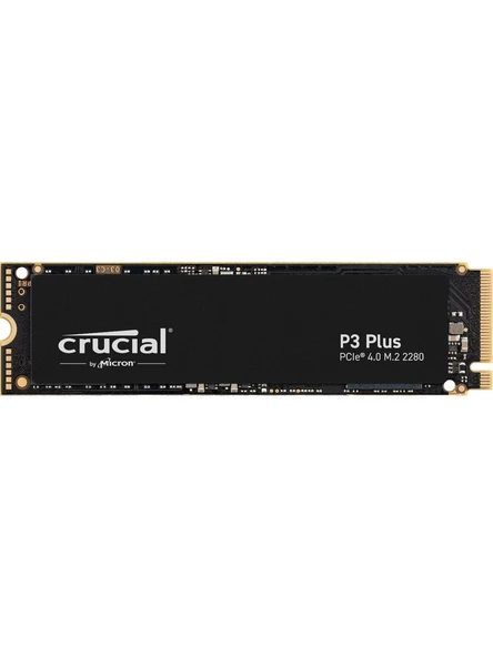 Crucial 2TB P3 Plus 5000/4200MB's PCIe Gen 4x4 2280 M.2 SSD (CT2000P3PSSD8) ürün görseli 1