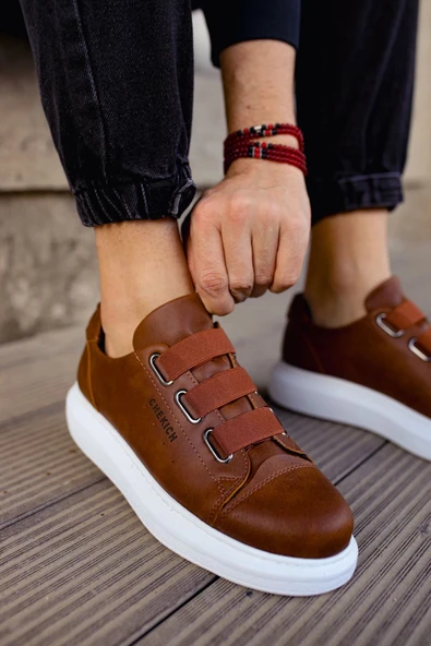 Ch253 Cbt Mirror Non Erkek Ayakkabı Taba Erkek Günlük Ayakkabı - Resim 2