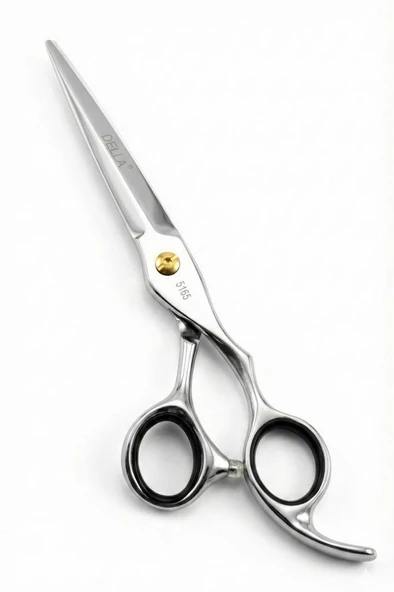 Della Orijinal Profesyonel 440C Saç Kesim Düz Makas 6,5 Numara 5165 ürün görseli 1