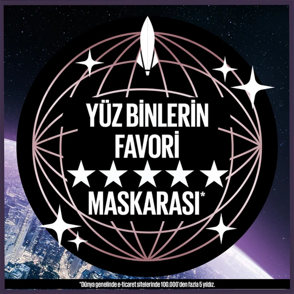 Lash Sensational Sky High Plum Twilight Maskara - Resim 7