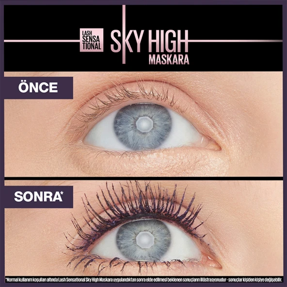 Lash Sensational Sky High Plum Twilight Maskara - Resim 2
