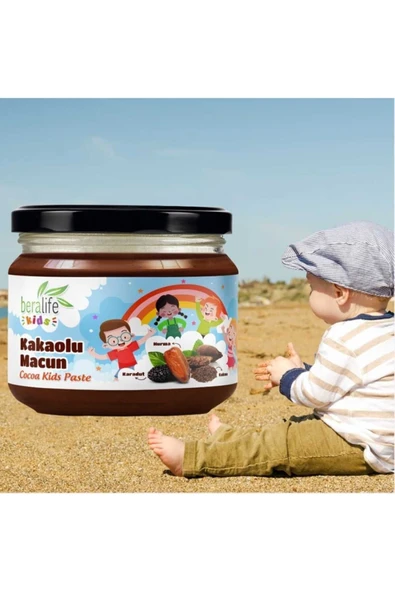 Kids Kakaolu Macun - Çocuklar Için Kakaolu Kids Macun 300gr - Resim 2
