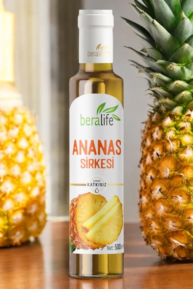 Ananas Sirkesi Doğal Fermantasyon Pineapple Vinegar 500 ml - Resim 2