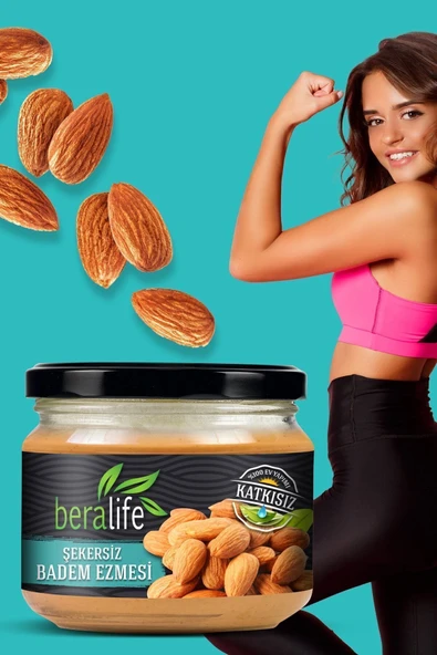 Badem Ezmesi - 300gr - Badem Ezmesi (ŞEKERSİZ) ürün görseli 1