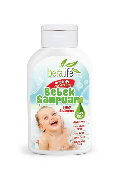 Bebek Şampuanı - 400 ml Organik Aloe Vera Özlü Bebek Şampuanı ürün görseli 1