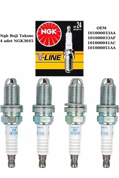 NGK Seat Leon 1.6 Motor Buji Seti Ngk 2000-2013 ürün görseli 1