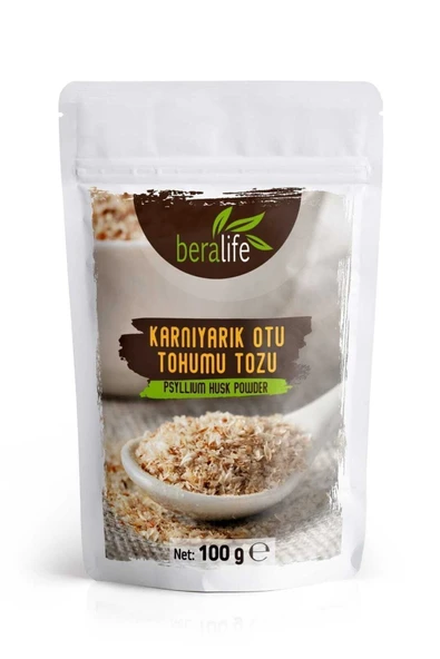 Karnıyarık Otu Tohumu (PSYLLİUM) Tozu - 100gr Karnıyarık Otu Tohumu Tozu ürün görseli 1