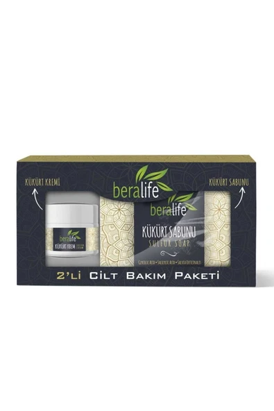 Kükürt Seti - Cilt Bakım Paketi -kükürt Kremı Ve Kükürt Sabunu ürün görseli 1