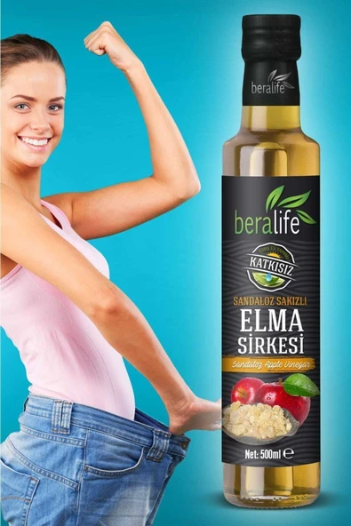 Sandaloz Sakızlı Elma Sirkesi - 500 ml Sandaloz Sakızlı Elma Sirkesi - Resim 3