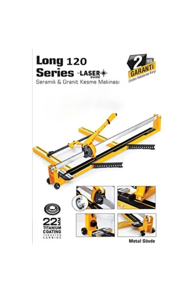 SGS111 Long 120 Lazerli Seramik Granit Fayans Kesme Makinesi 1200 mm - Resim 2