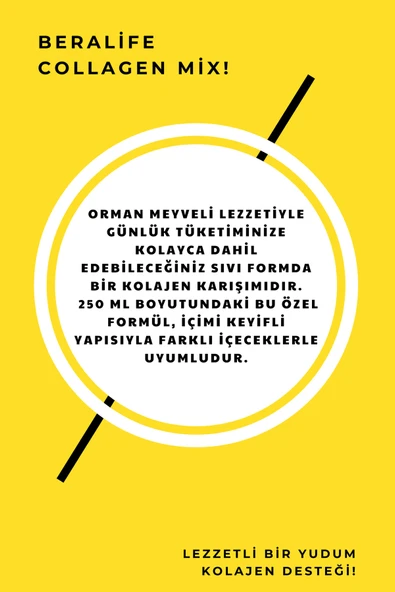 Collagen Mix-Doğal Kolajenli İçecek Tip 1-Tip 3 Kolajen - Resim 3