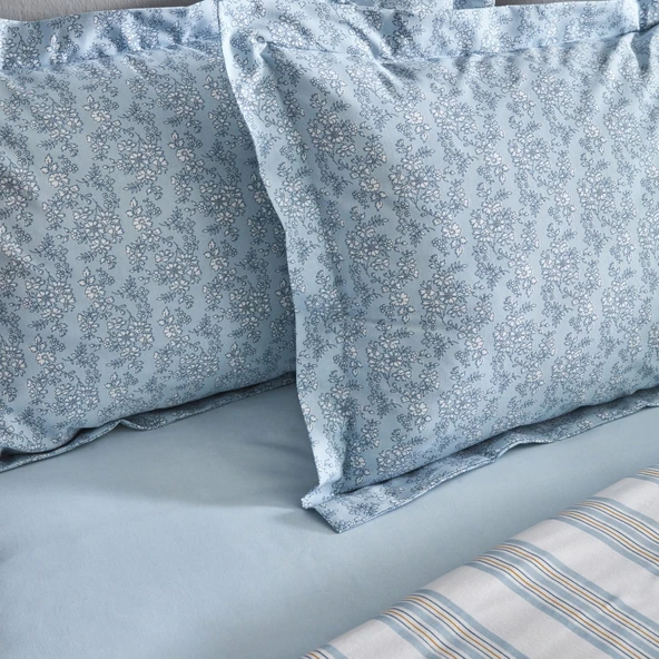 SARAH ANDERSON CARLENE ÇİFT KİŞİLİK NEVRESİM TAKIMI SARI - Resim 5