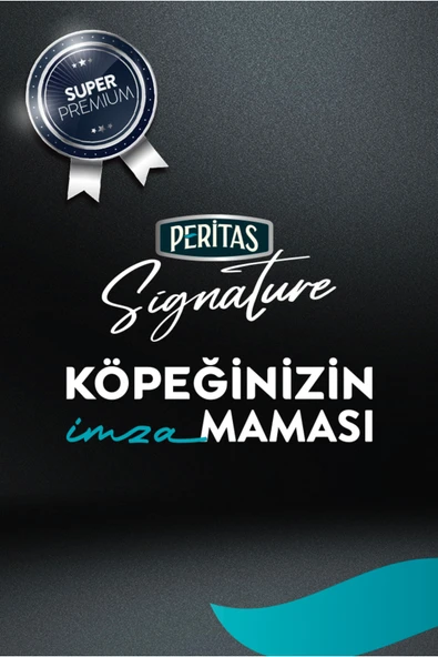 PERİTAS Signature Kuzulu Orta ve Büyük Irk Yavru Köpek Maması 12 Kg - Resim 5
