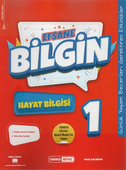 Kırmızı Beyaz Efsane Bilgin 1. Sınıf 2. Dönem Set (5 Kitap) - Resim 5