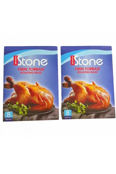 STONEC Stone fırın torbası 2 paket 8 adet ürün görseli 1