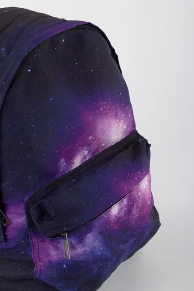 Ef Butik Mor Galaxy Sırt Çantası - Resim 2