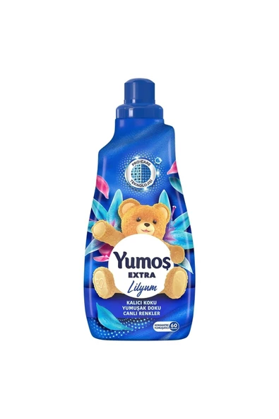 Unilever Yumoş Extra Konsantre Çamaşır Yumuşatıcısı Kalıcı Koku Renkliler Için Lilyum 1440 Ml 60 Yıkama - Resim 2