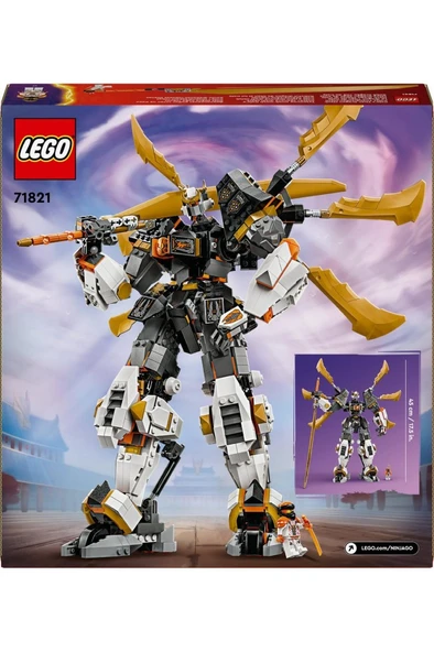 LEGO NINJAGO Cole'un Titan Ejderha Robotu 71821 - Resim 4