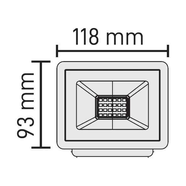 Maxled MX-2090 20W SMD Led Projektör 3000K Günışığı - Resim 2