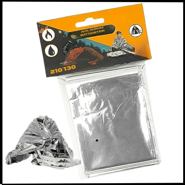 Uyguna-Yakala 210*130 Acil Durum Battaniyesi -MLZ.378 ürün görseli 1