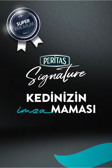 PERİTAS Signature Somonlu Kısırlaştırılmış Yetişkin Kedi Maması Yetişkin (1 - 7 Yaş)-2 Kg-Evet - Resim 5