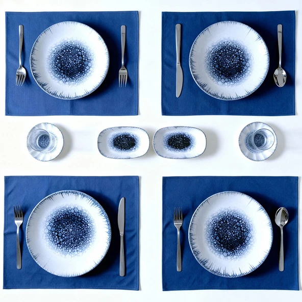 GÜRAL PORSELEN Enternasyonel Antares 16 Parça Kahvaltı Takımı 14711 - Resim 4