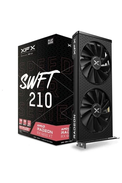 XFX Speedster SWFT 210 Core RX 6650XT RX-665X8DFDY 128 Bit GDDR6 8 GB Ekran Kartı Outlet ürün görseli 1