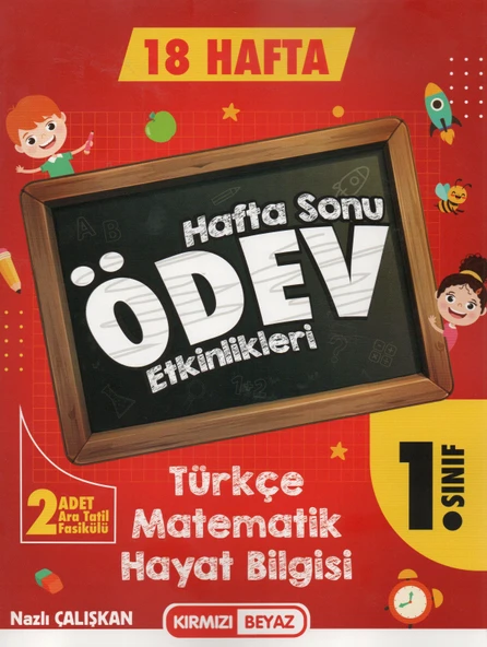 Kırmızı Beyaz Efsane Bilgin 1. Sınıf 2. Dönem Set (5 Kitap) - Resim 7