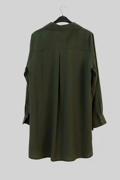 1910 DEES YAZI DETAYLI TUNİK - Resim 12