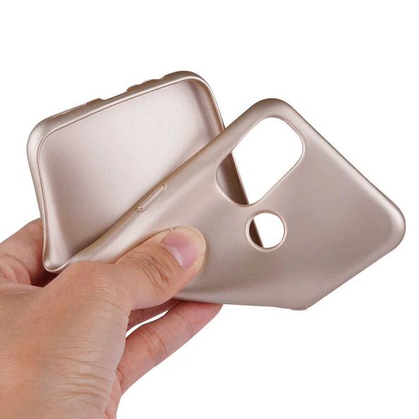 TechnoGuru Tecno Camon 18 Kılıf Esnek Yapılı First Silikon Kapak - Resim 5