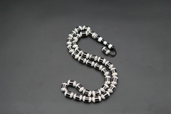 8'li Yarma Oltu Taşı Tesbih st000161 - Resim 8