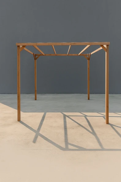 DEKORELA AHŞAP EKO PERGOLE TENTE ÇARDAK ürün görseli 1