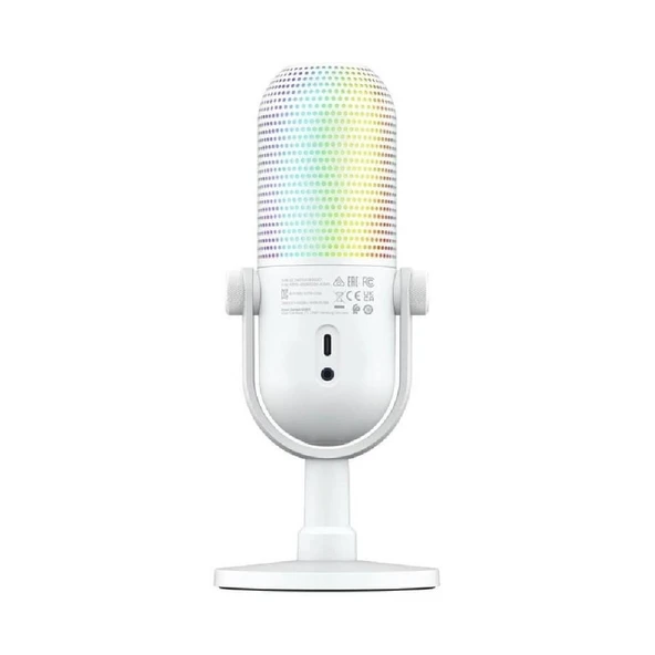 Razer SEIREN V3 CHROMA RGB Beyaz Gaming Mikrofon RZ19-05060200-R3M1 - Resim 3