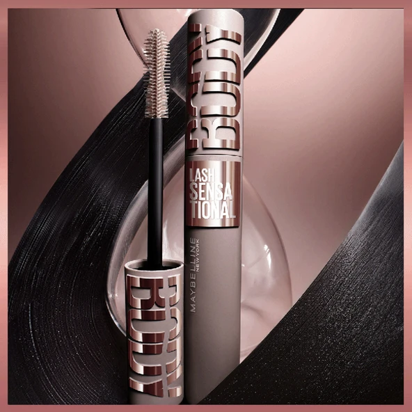 Maybelline New York Lash Sensational Body Maskara - Hacimli ve Gün Boyu Kalkık Görünen Kirpikler - Resim 6