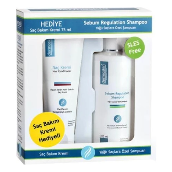 Sebum Regulation Shampoo 200ML+HAIR Conditioner 75ML Hediye ürün görseli 1