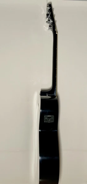 FENDER FA-25CE Dreadnought Ceviz Klavye Siyah Elektro Akustik Gitar - Resim 4