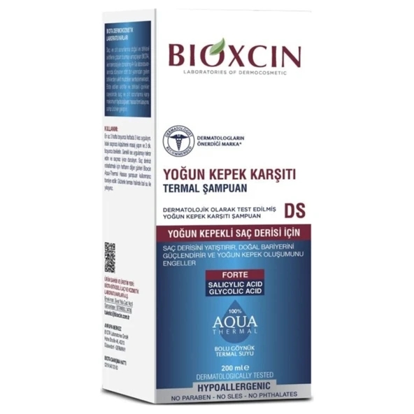 Forte Aqua Thermal Ds Yoğun Kepek Karşıtı Şampuan 200 ml ürün görseli 1