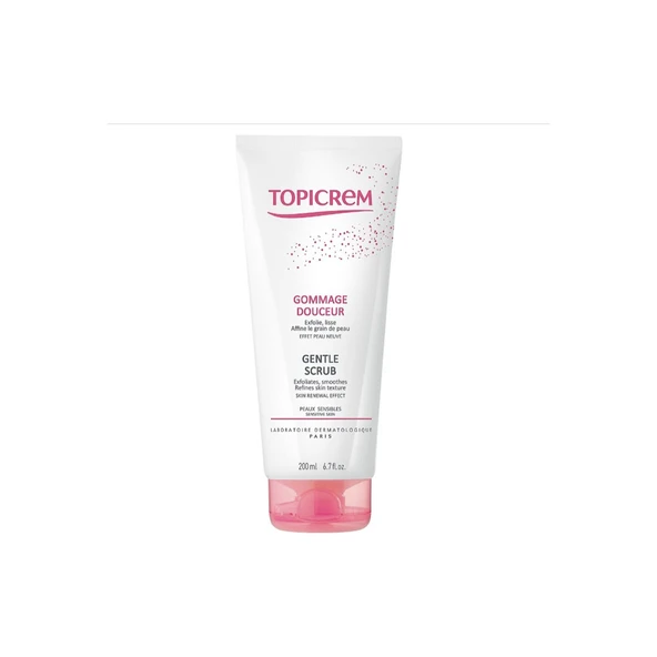 Topicrem Gentle Scrub Face & Body - Yüz ve Vücut Peelingi 200ml - Dezenfektan Hediyeli (%72 Alkol) ürün görseli 1