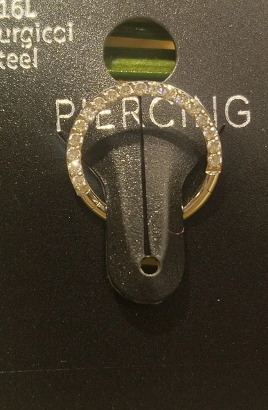 Monalisa Home Taşlı Çelik Figürlü Pirsıng ürün görseli 1