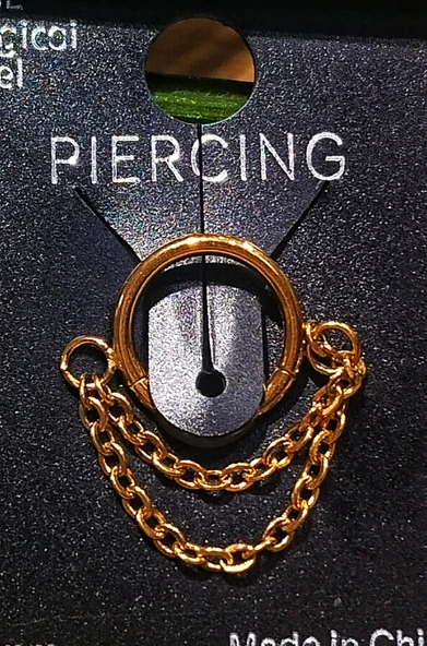 Monalisa Home Taşlı Çelik Figürlü Pirsıng ürün görseli 1