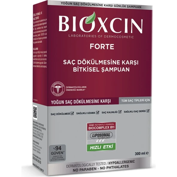 Forte Saç Dökülmelerine Karşı Bitkisel Şampuan 300 ml - Resim 4