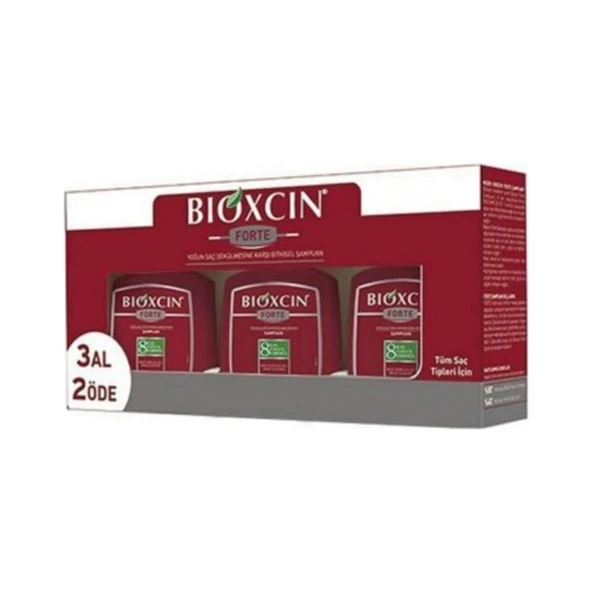 Bioxcin Forte  Tüm Saç Tipleri Için Dökülme Karşıtı Şampuan ürün görseli 1