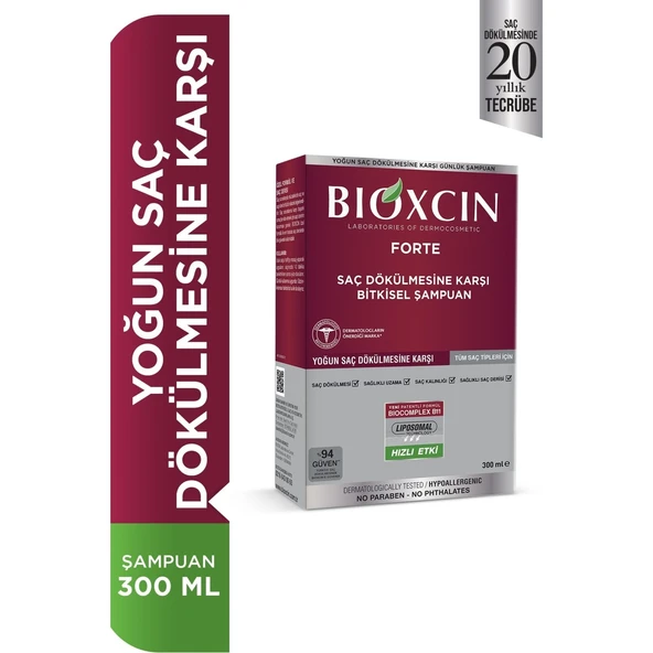 Forte Saç Dökülmelerine Karşı Bitkisel Şampuan 300 ml ürün görseli 1